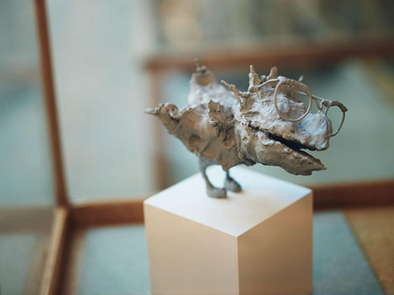 Small, sculptural artwork by artist Saad Qureshi 