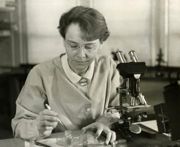 Barbara McClintock in 1947
