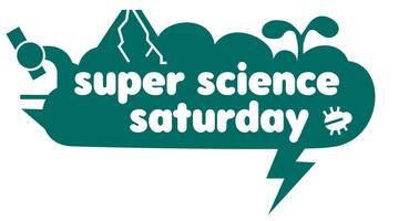 Super Science Saturday teal logo